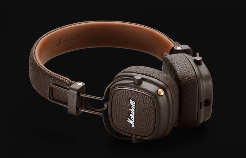Marshall Major III Bluetooth Wireless On-Ear Headphone (Brown)