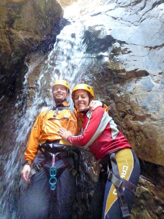 Canyoning Portland Creek in Ouray, Colorado