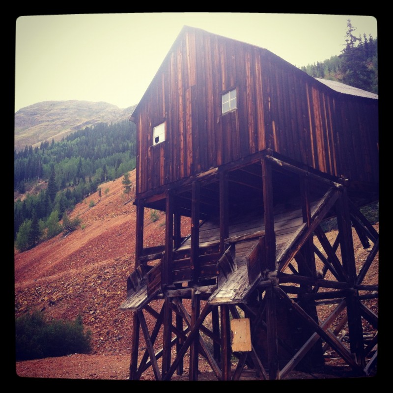 Mining Town Remains Off Million Dollar Highway, Colorado