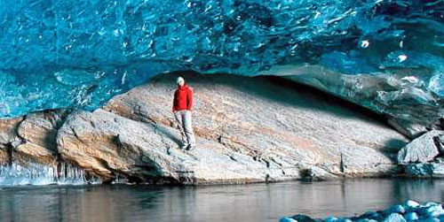 Glacial Grotto in Norway