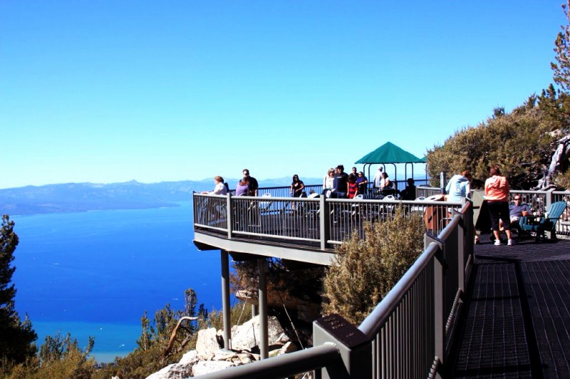 Observation Deck, Heavenly Gondola, Lake Tahoe, California