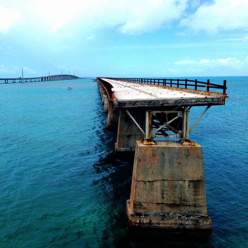 Old Seven Mile Bridge in the Florida Keys