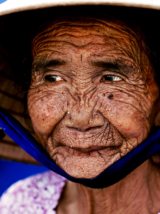 Elderly Typhoon Survivor, Vietnam
