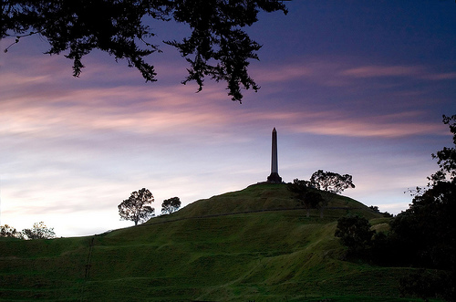 One Tree Hill in Auckland, New Zealand