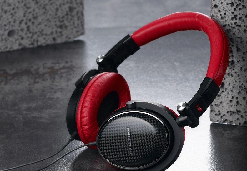 Phiaton MS 400 Moderna Series headphones Phiaton MS 400 Moderna Series headphones (red)