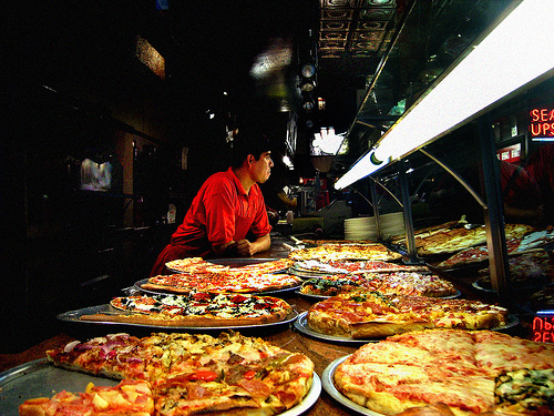 Pizza Vendor in New York City