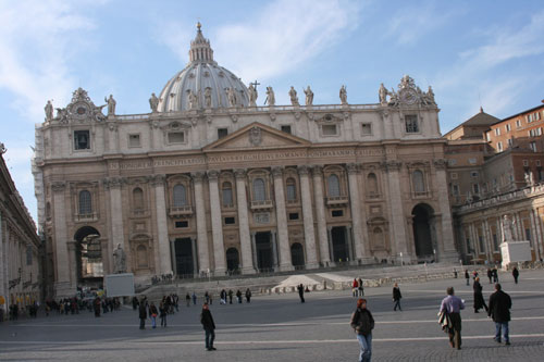 St. Peters basilica in Rome