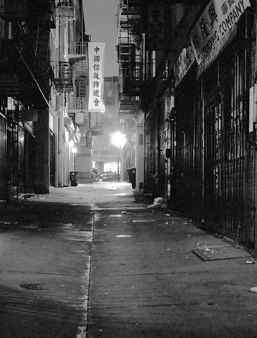 Ross Alley in Chinatown, San Francisco