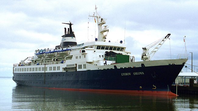 Russian Supply Ship Lyubov Orlova