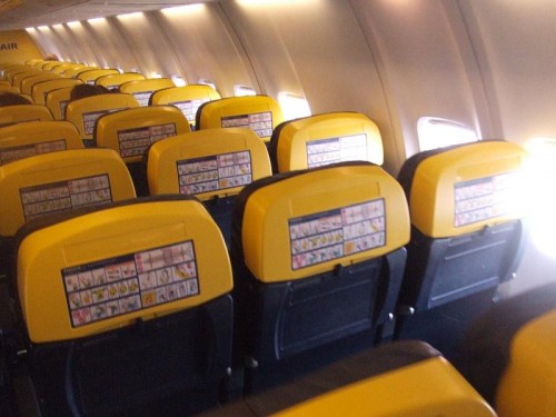 RyanAir Airplane Seats