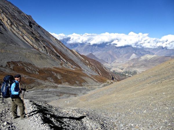 Sebastien on Annapurna Trek in Nepal