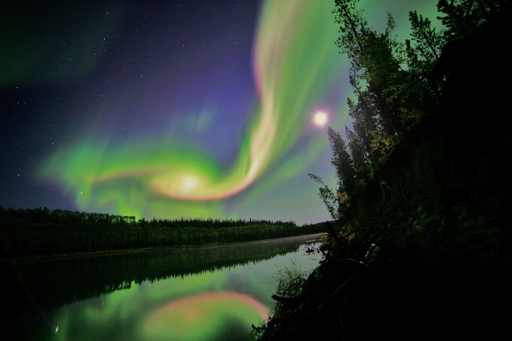 Seeing the Aurora in a New Light, Whitehorse, Yukon, Canada