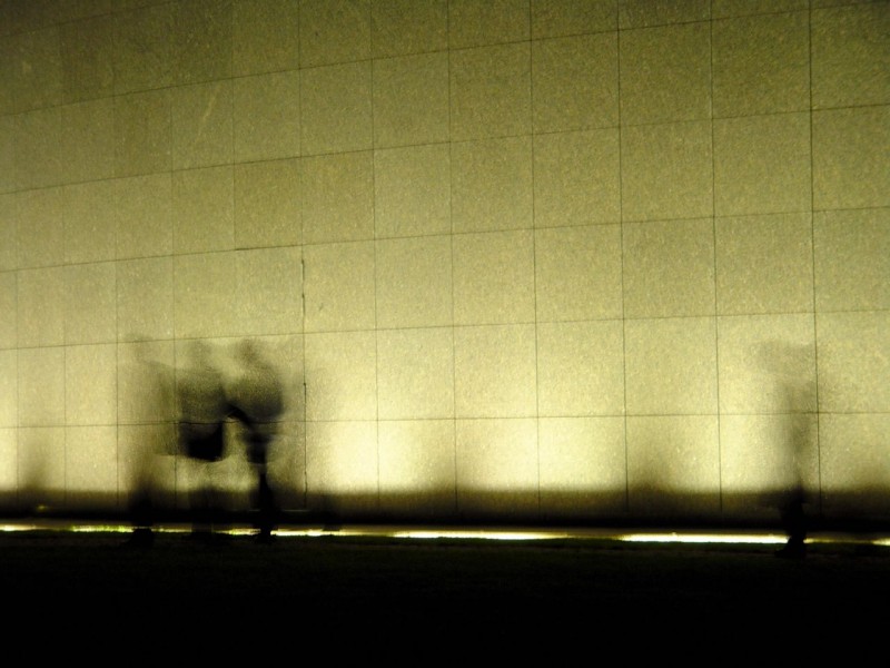 Silhouettes at the Van Gogh Museum, Amsterdam