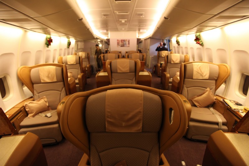 First Class on Singapore Airlines
