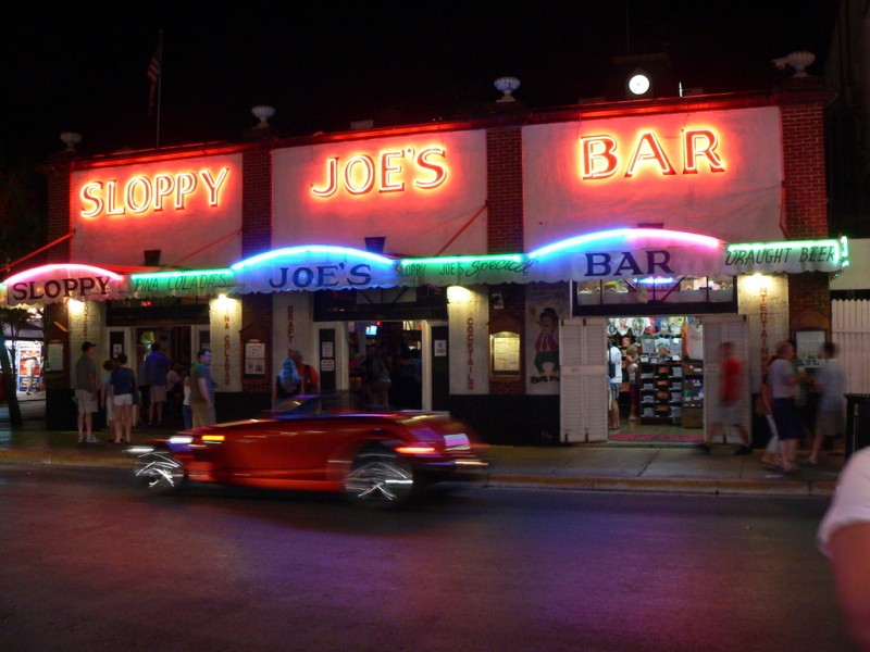 Sloppy Joe's Bar in Key West, Florida