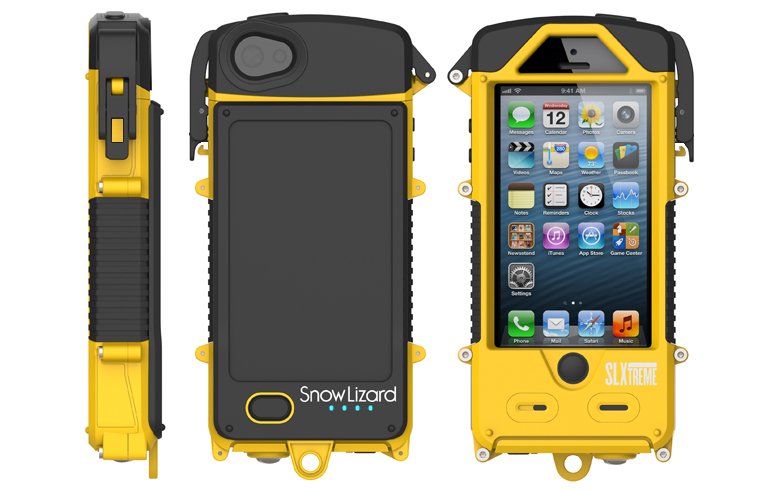 Snow Lizard SLXTREME 5 iPhone Case (yellow)
