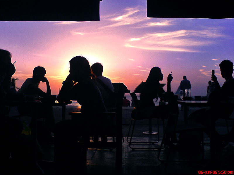 Cozy Sunset in Indonesia