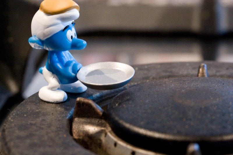 Smurf Cooking