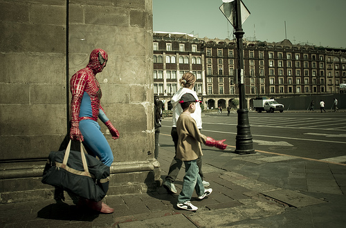 Spiderman's Late for Work, Mexico