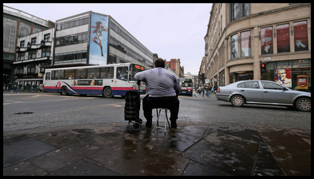 A Nice Spot for People Watching, Glasgow