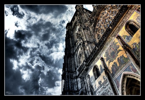 St. Vitus Cathedral from Prague Castle