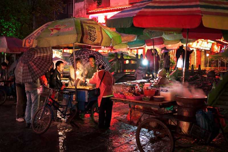 Street Food in Yangsho, China