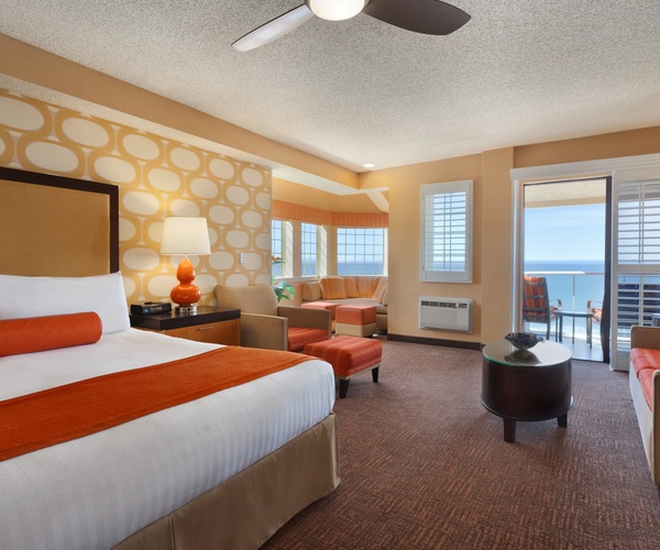 Guest Suite at SeaCrest Oceanfront Hotel in Pismo Beach, California