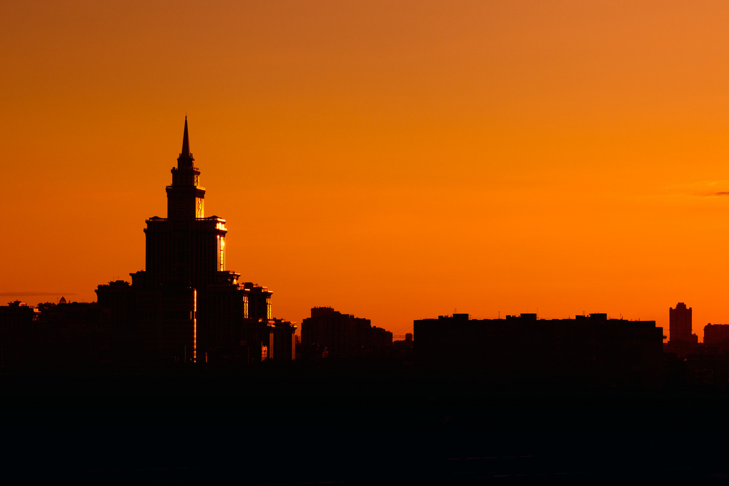 Sunset Silhouettes, Moscow