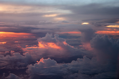 Sunset Over New Zealand