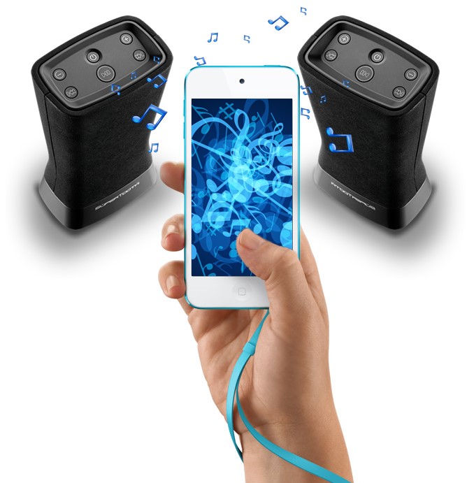 SuperTooth DISCO TWIN Portable Bluetooth Speaker Set