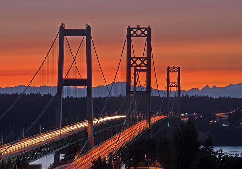 Tacoma Narrows Bridge, Washington