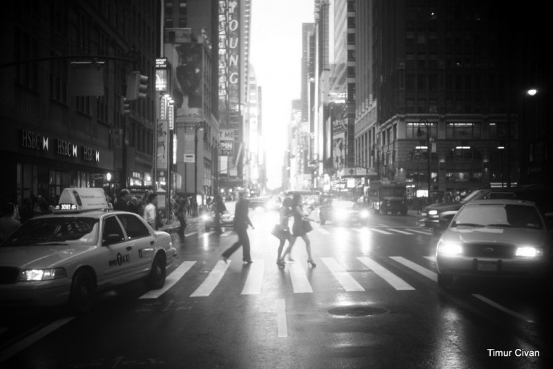 Vintage Feel of NYC Street, Timur Civan Vintage Feel of NYC Street, Timur Civan