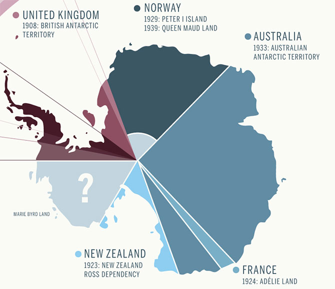 Who Owns Antarctica? (Infographic)