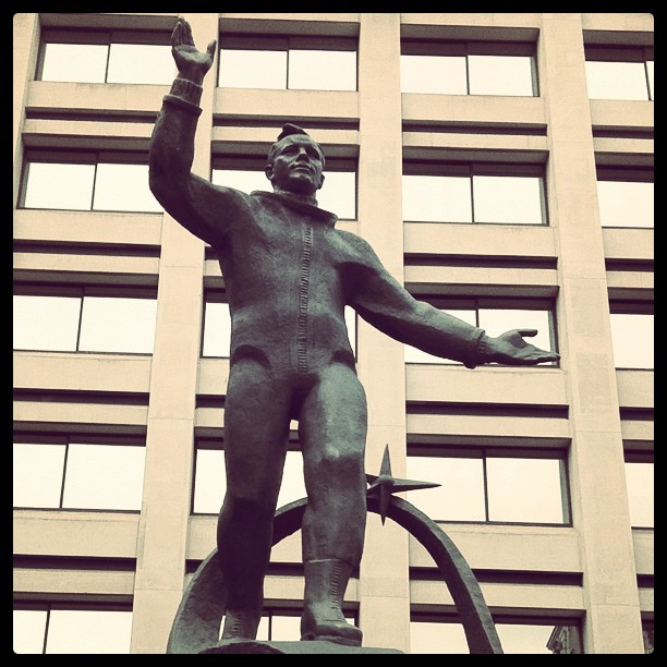 Yuri Gagarin Statue, London