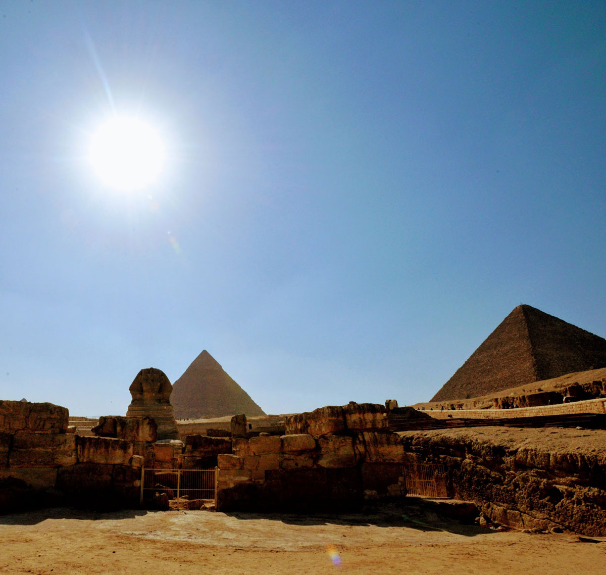 The Giza Complex — Sphinx and the Pyramids