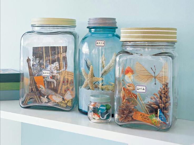 Vacation/Travel Memory Jars